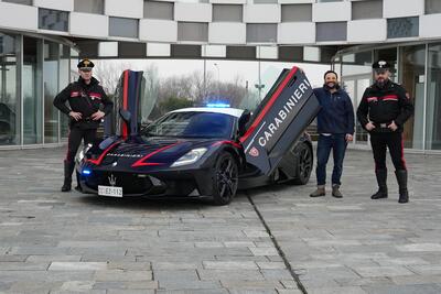 Tutti i segreti della Maserati MCPURA dei Carabinieri (630 CV, 320 km/h) [VIDEO]