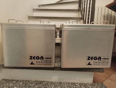 Coppia valigie Touratech Zega-Case, 38/45 litri