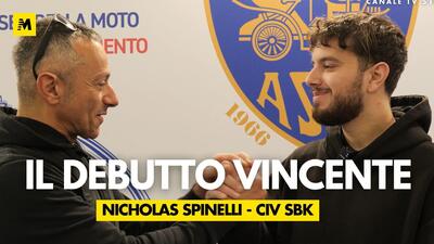 Nicholas Spinelli: dalla vittoria mondiale al CIV SBK 2026  [VIDEO]