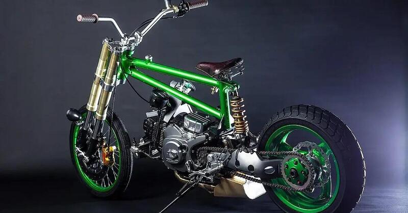 Questa &egrave; probabilmente la moto pi&ugrave; strana che vedrete quest&rsquo;anno