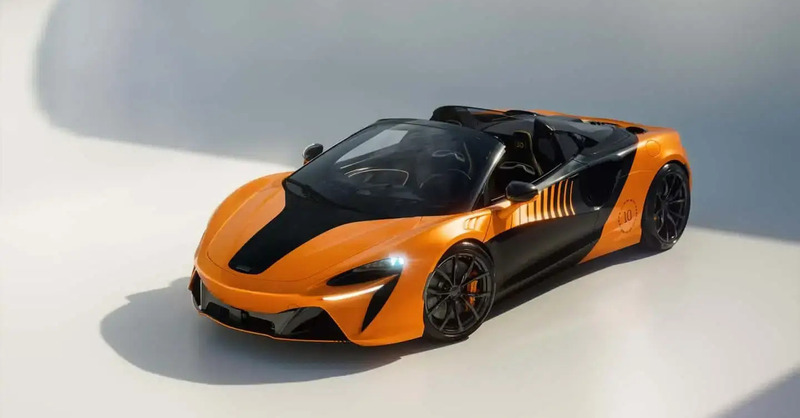 McLaren Artura Spider: supercar ibrida scoperta da 690 CV che celebra la Formula 1