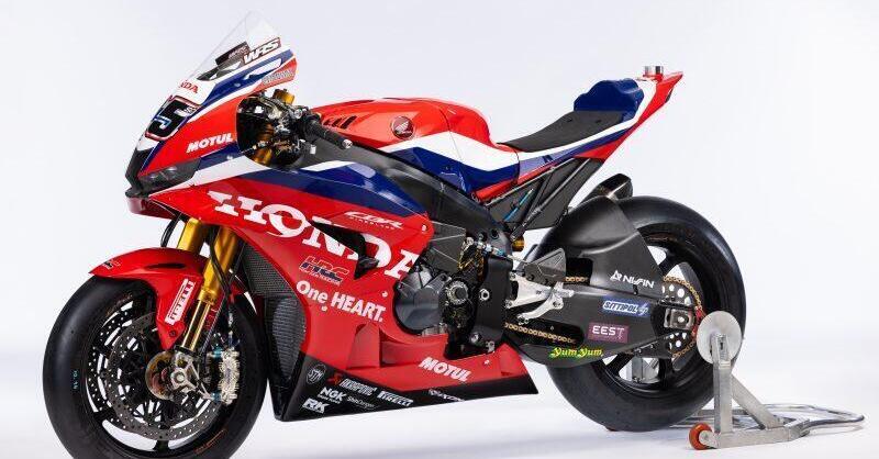 SBK 2026. Svelata la nuova livrea tricolore della Honda CBR1000RR-R