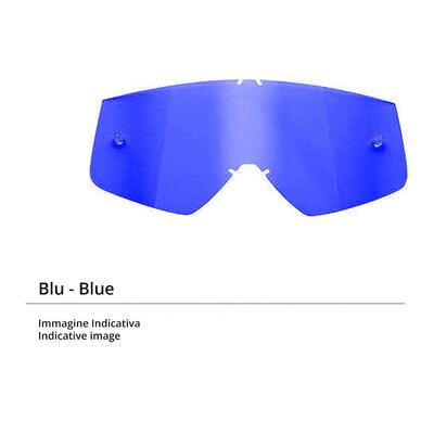 Ricambio lente Blu elettrico cromata Scott per mas