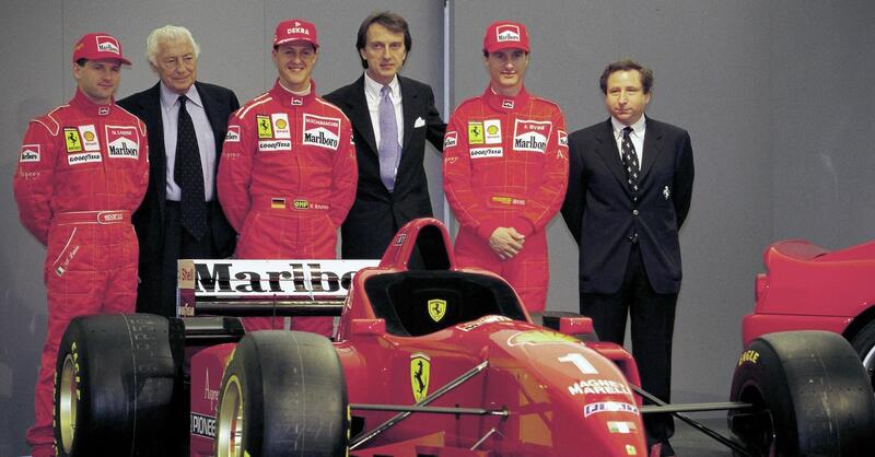 F1. &ldquo;La macchina peggiore che io abbia mai guidato, un rottame che andava bene per 3 giri&rdquo;.  30 anni fa la presentazione della Ferrari F310 di Schumacher e Irvine