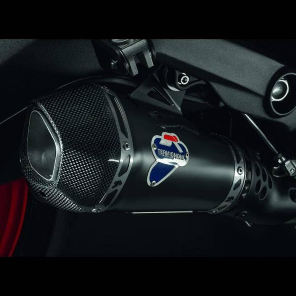 Silenziatore racing Termignoni per Ducati Scramble (2)