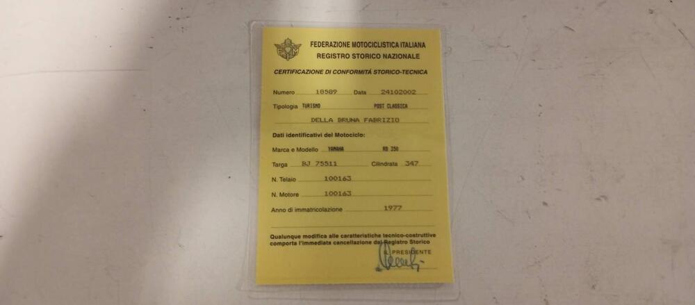 Yamaha RD 350 Prima vernice (15)