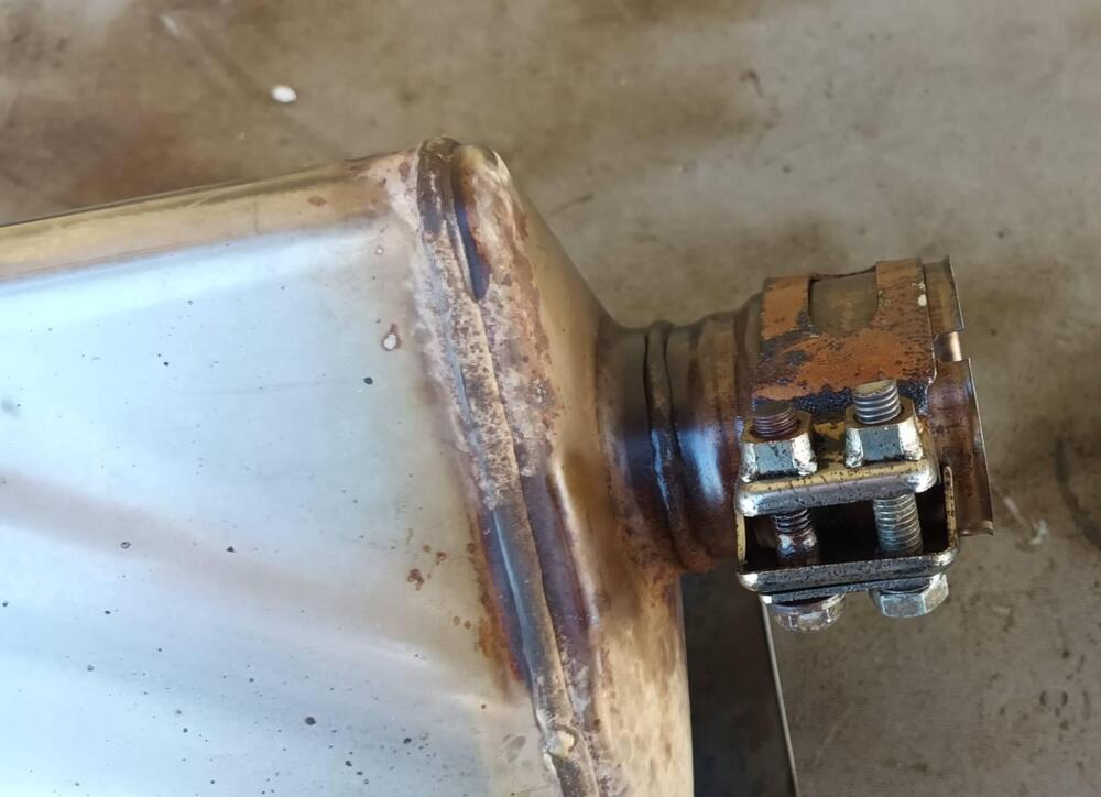 Vendo Marmitta Originale Honda AT 1000 2018 + Para (5)