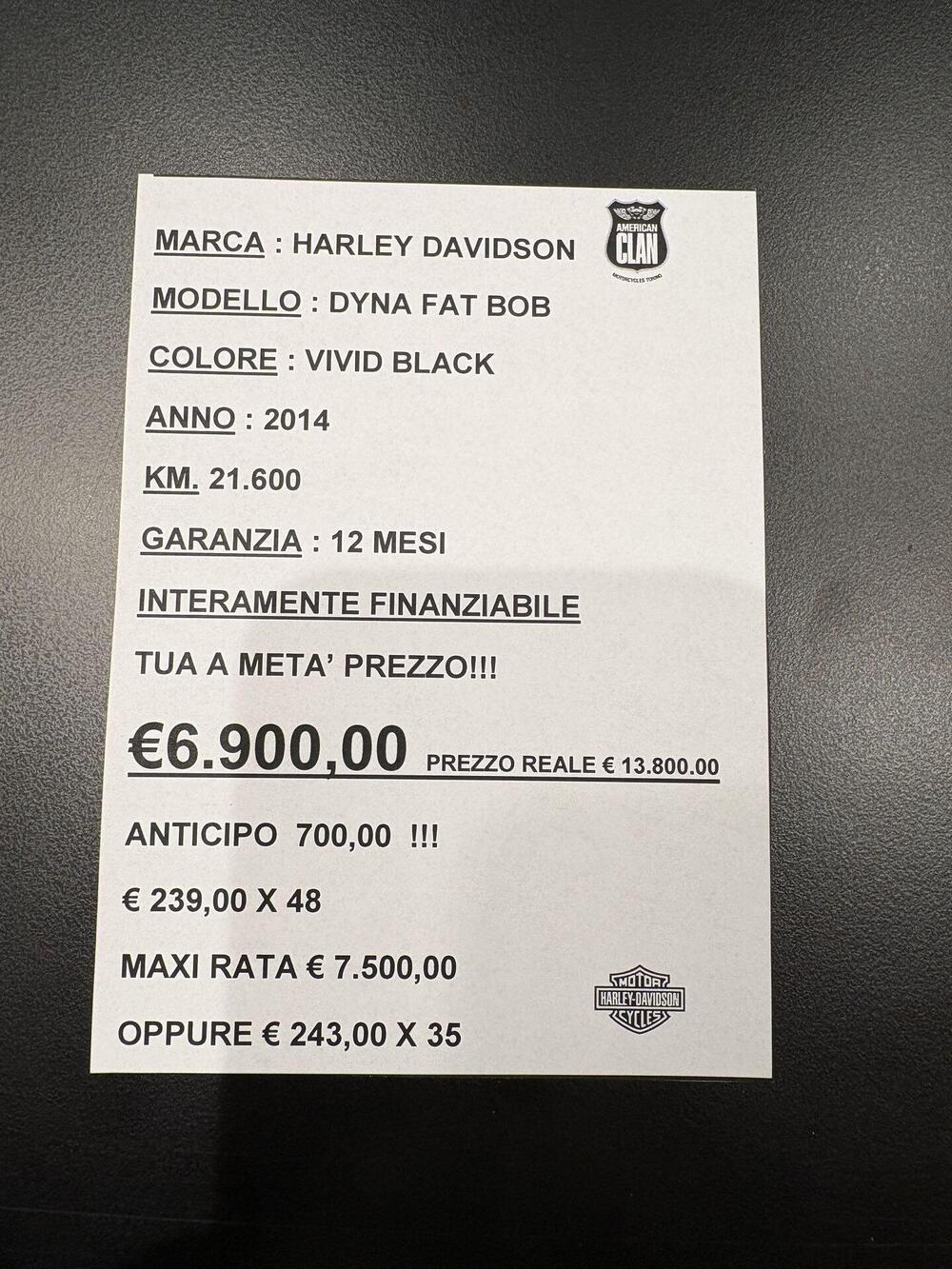 Harley-Davidson 1690 Fat Bob (2014 - 16) - FXDF (3)