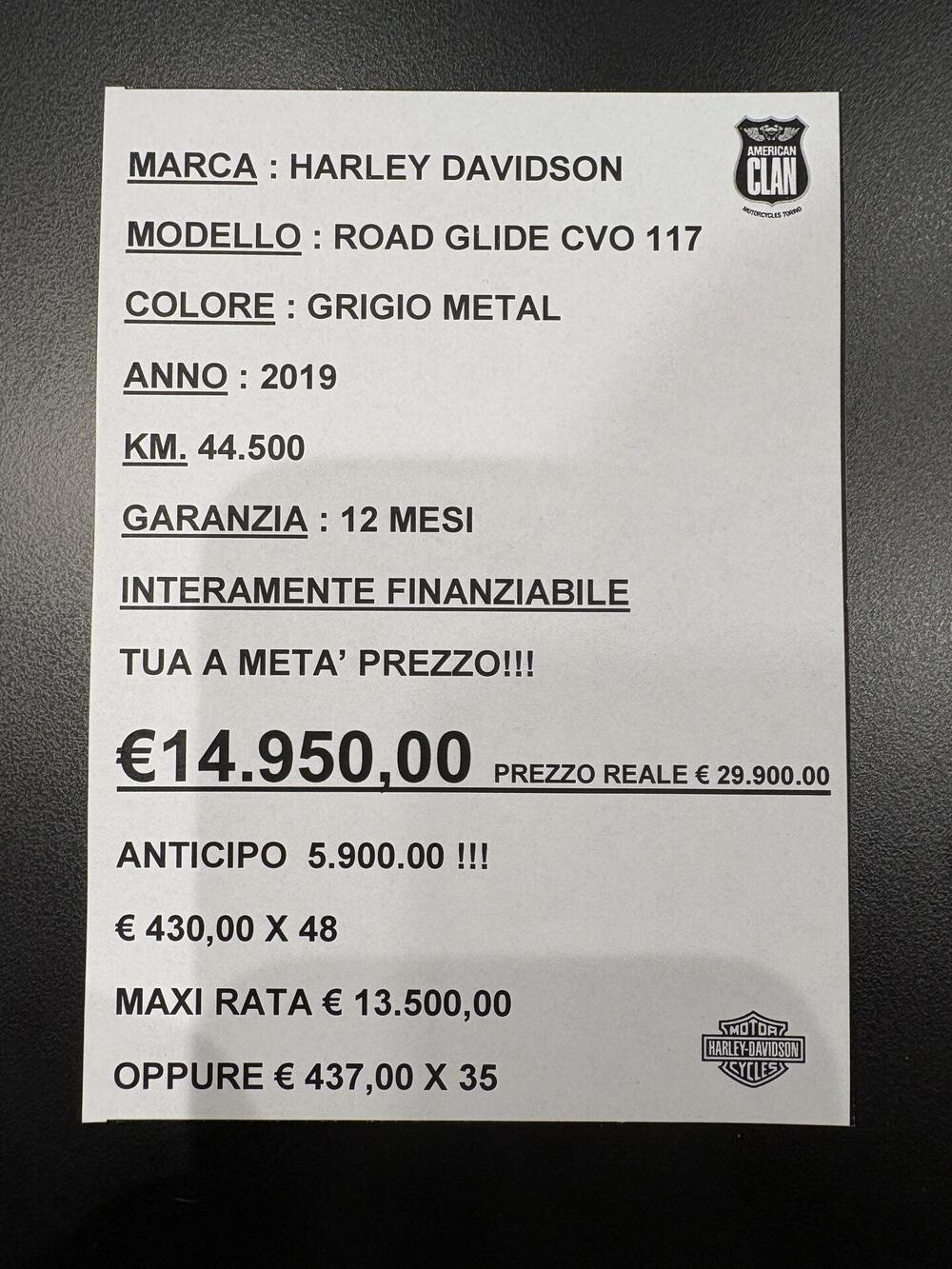 Harley-Davidson 117 Road Glide (2018 - 19) - FLTRXSE (2)