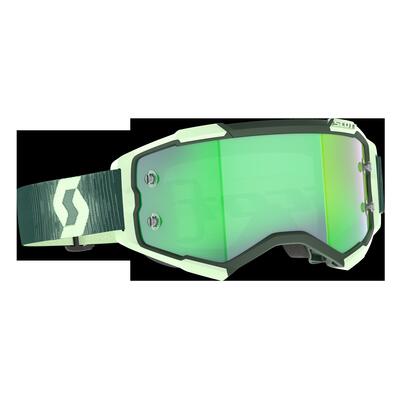 Occhiali cross Scott Fury Verde Verde menta lente