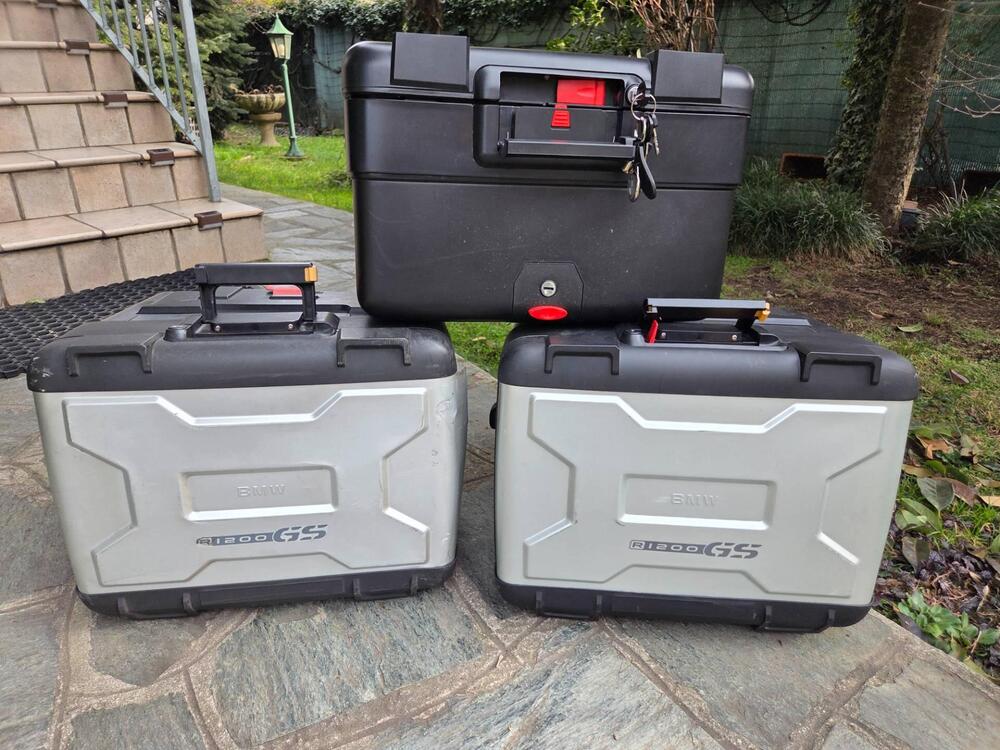 VALIGIE VARIO PER BMW 1200 GS + TOP CASE