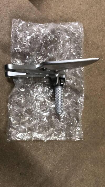 PEDANA ANTERIORE SINISTRA COMPLETA PER HONDA CBR 1