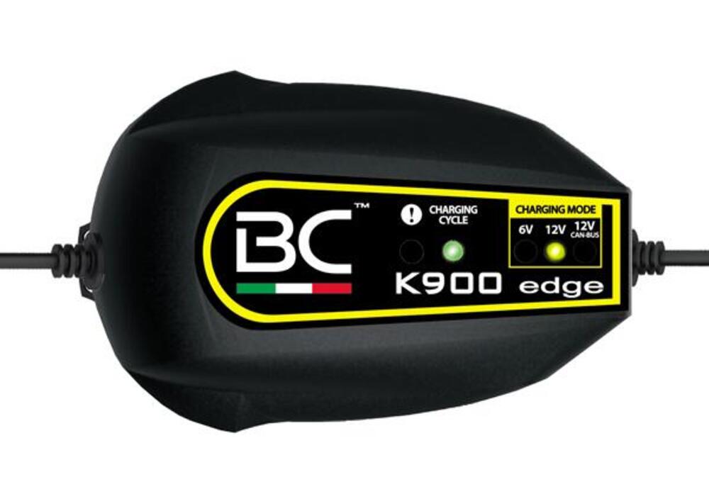 Caricabatteria e mantenitore BC K900 EDGE - 6V 12V BC Battery Controller