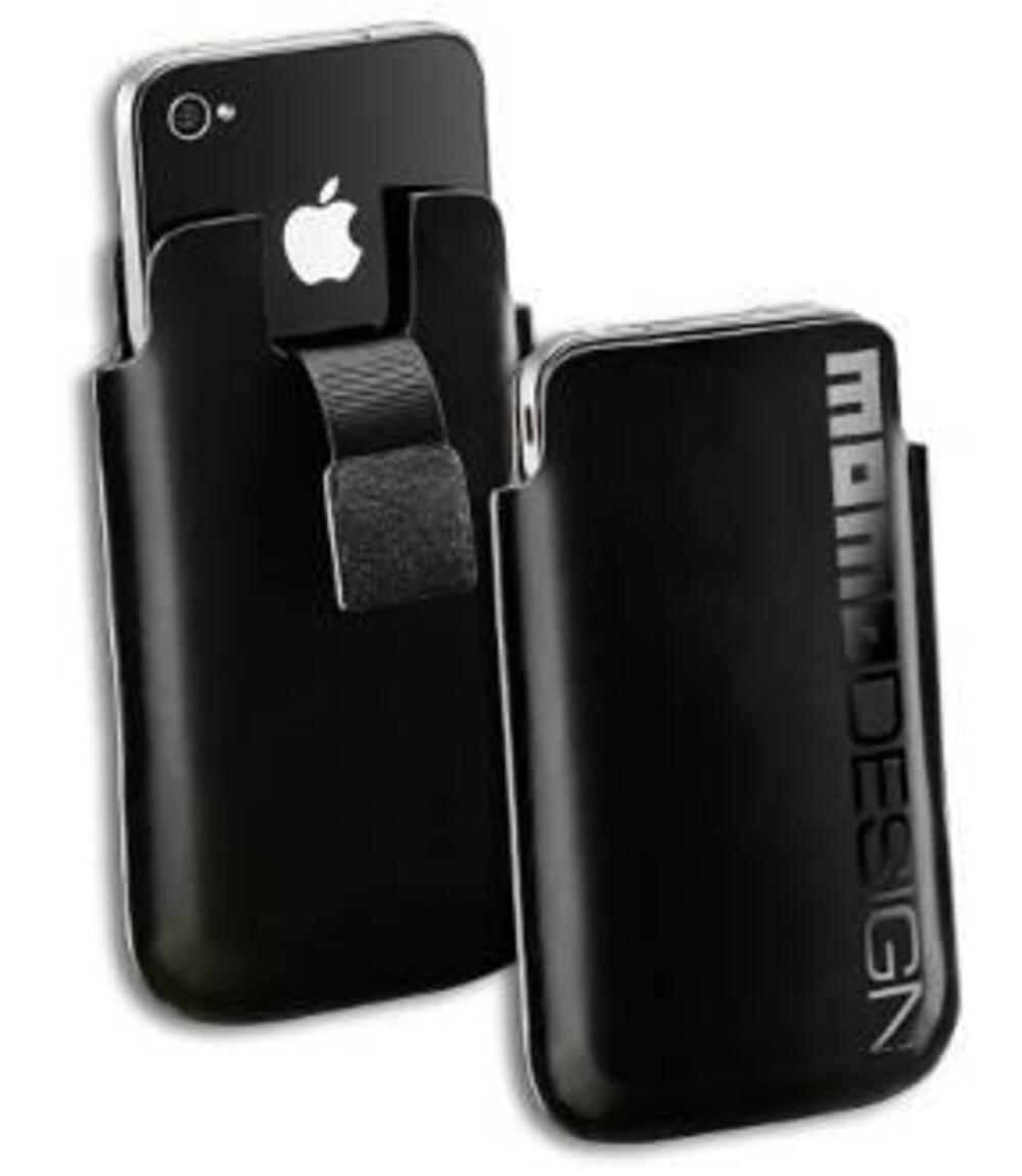 Custodia Momo Design Sleeve nera per Iphone 4