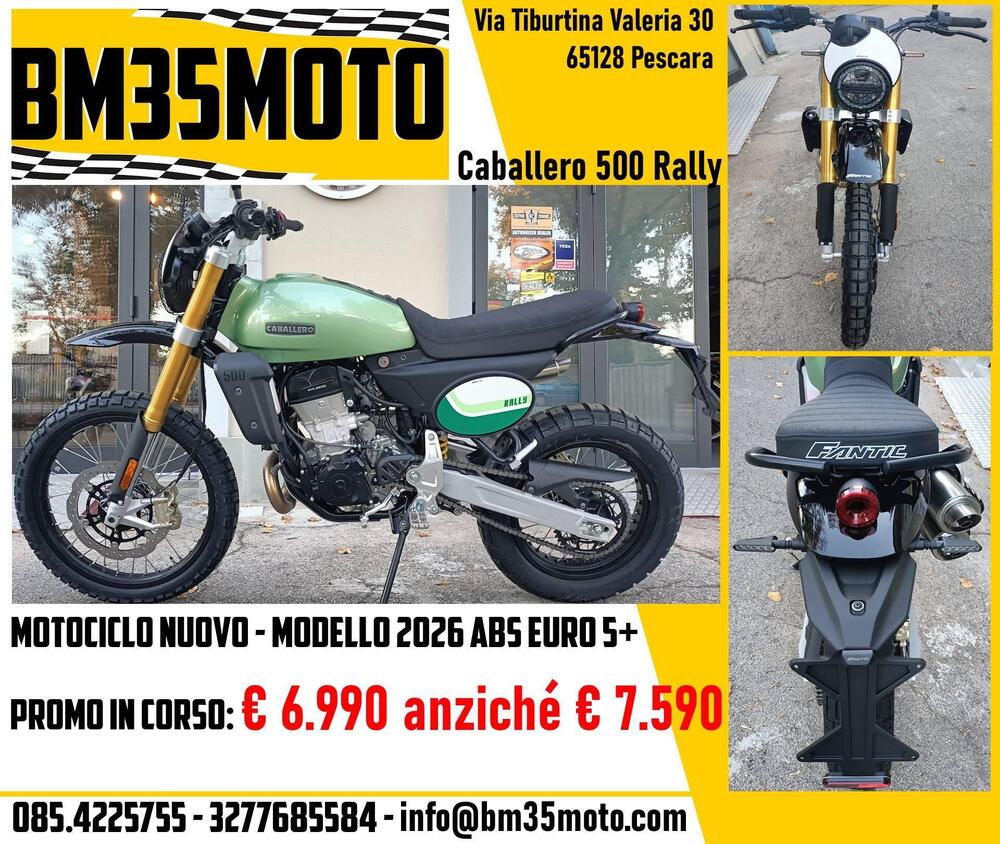 Fantic Motor Caballero 500 Rally (2025 - 26)