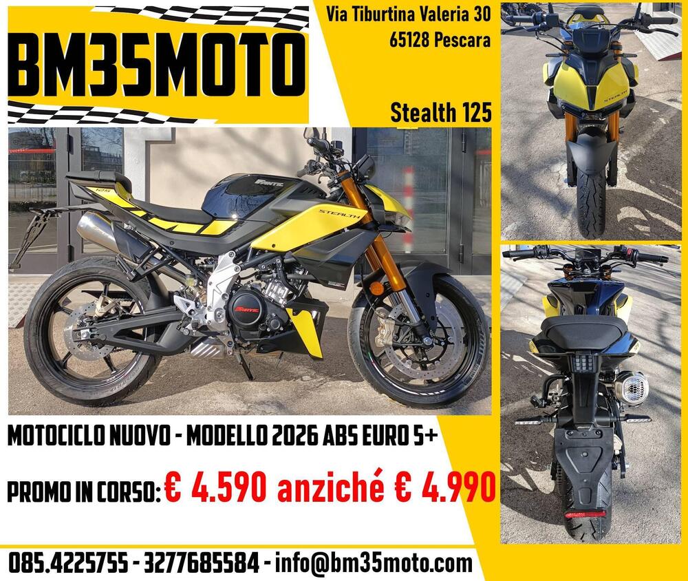 Fantic Motor Stealth 125 (2025 - 26)
