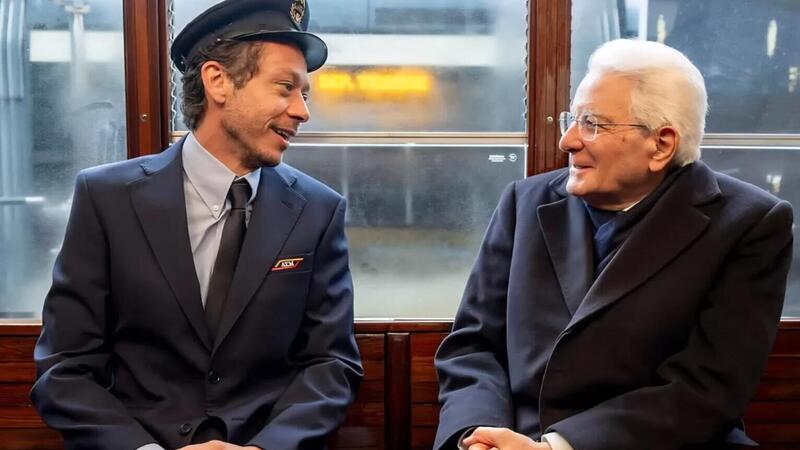 Valentino Rossi: "Mattarella mi ha chiesto come sta Bagnaia e se riusciremo a battere gli spagnoli"