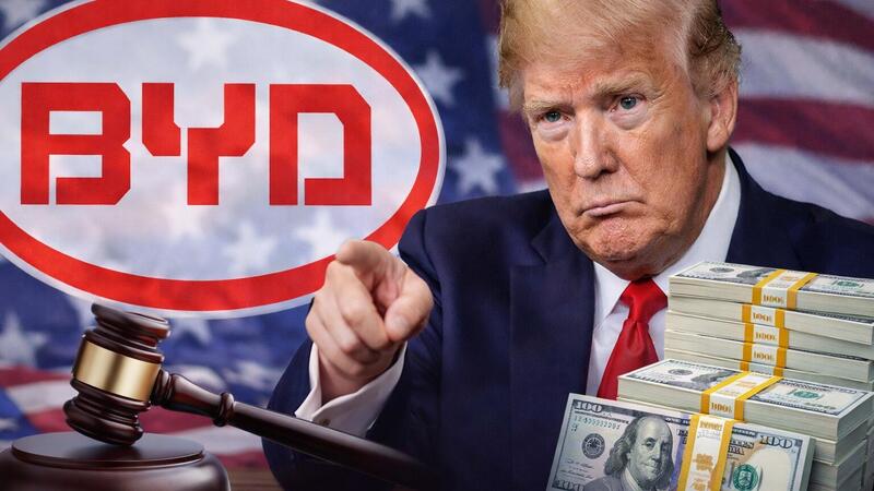 BYD fa causa al governo Trump per i dazi (ma le auto elettriche non c'entrano)