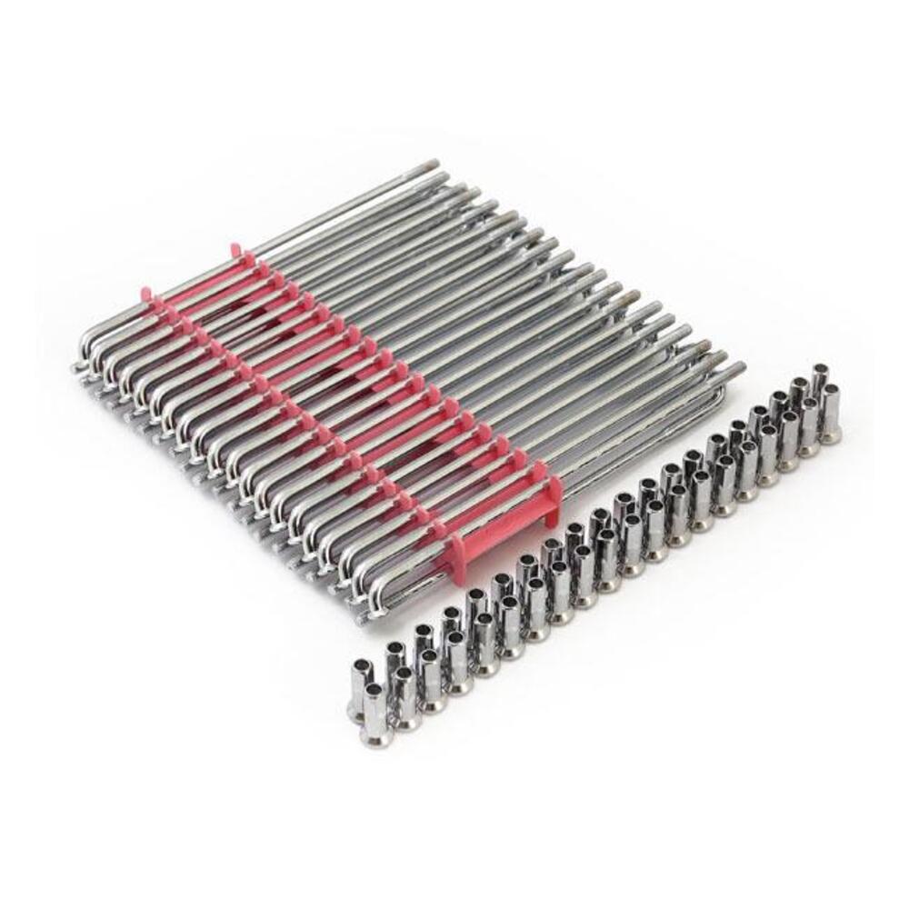 Raggi 16" Lisci acciaio inox set 40 raggi + nipple 