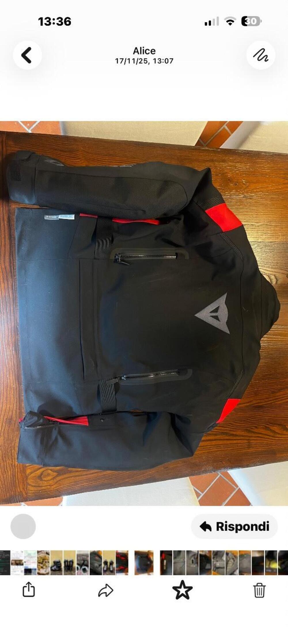 Giubbotti Dainese uomo e donna. Prezzo €. 200 cad. (2)