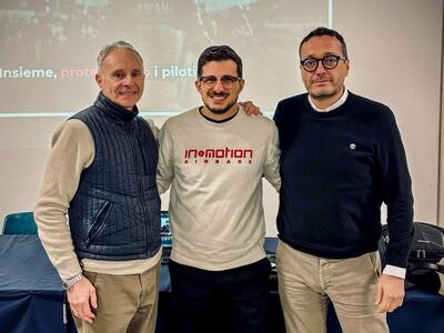 Magione fa da apripista in Europa e l&rsquo;airbag diventa obbligatorio anche nelle prove libere