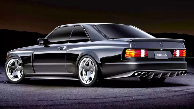 Renntech SEC V12 Sledgehammer: il restomod Mercedes con motore da supercar e solo 12 esemplari nel mondo