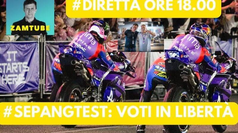 Zam e Pecino: voti in libert&agrave;. Speciale Sepang Test [VIDEO]