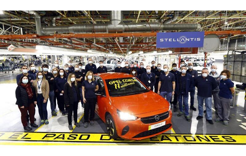 Stabilimento Stellantis di Saragozza in Spagna