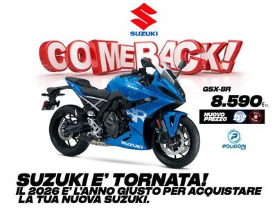 Suzuki GSX-8R (2024 - 26) nuova
