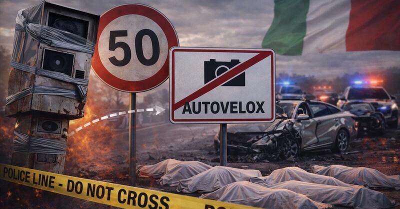 Autovelox: 3 su 4 fuorilegge, ma li rimuovereste con 9 morti al giorno sulle strade italiane?
