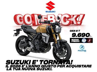 Suzuki GSX-8T (2025 - 26) nuova