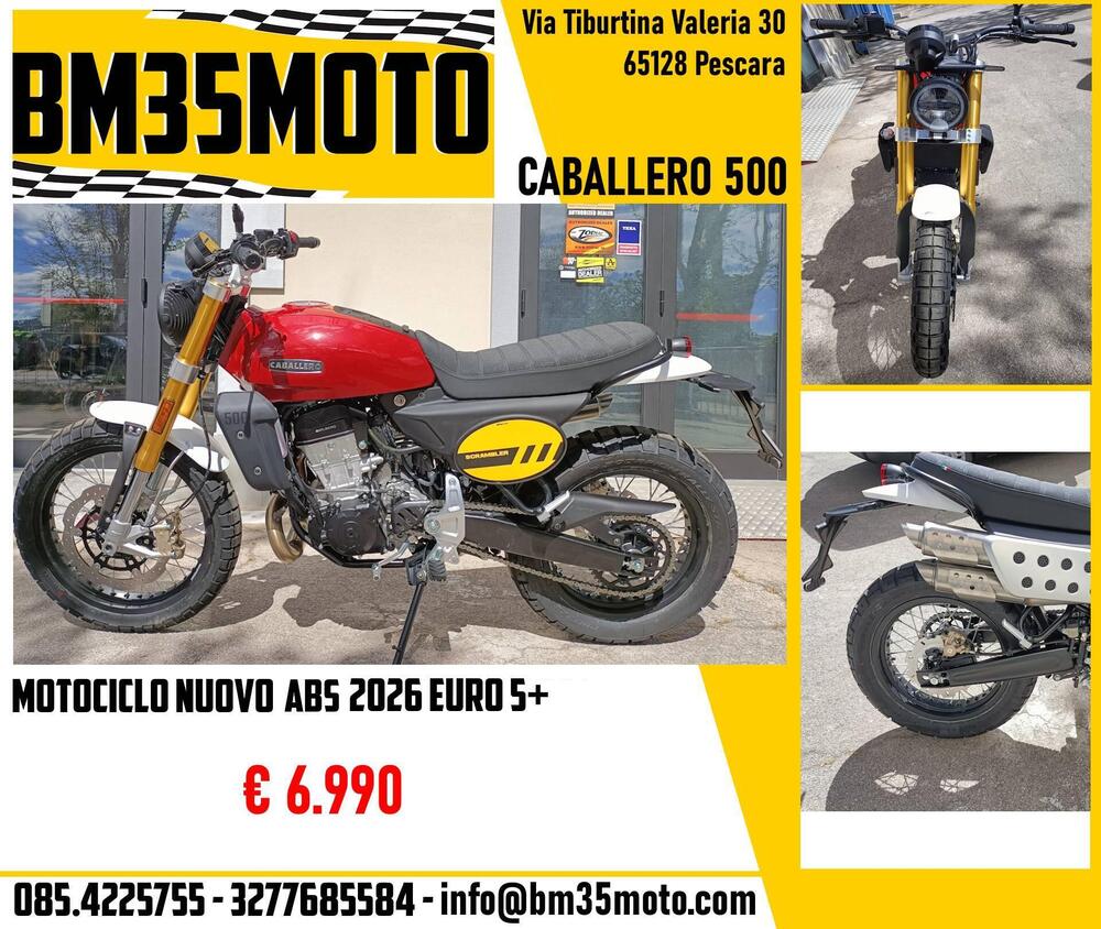 Fantic Motor Caballero 500 Scrambler (2025 - 26)
