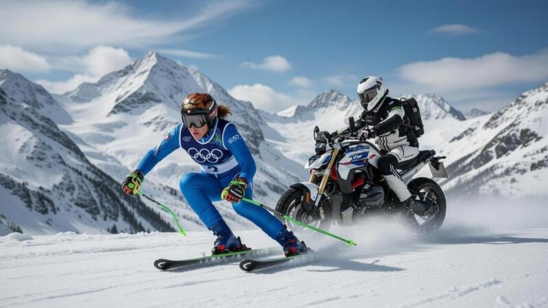 Moto e Olimpiadi Milano-Cortina 2026: quando le due ruote incontrano i Giochi Invernali