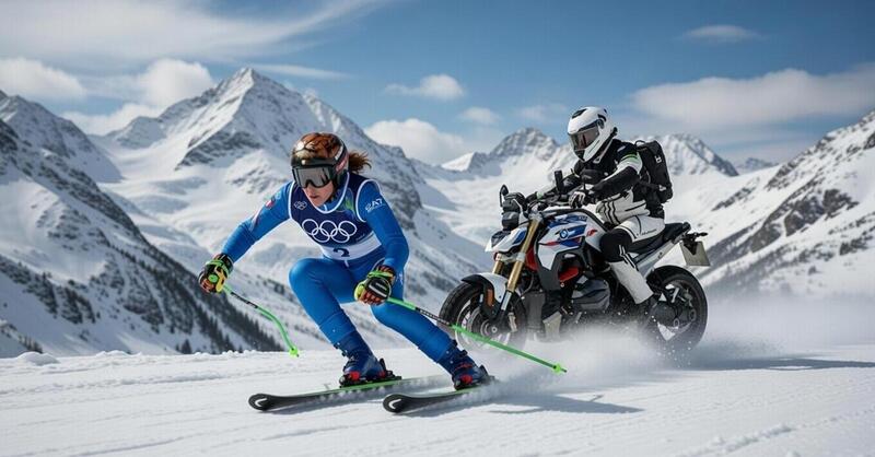 Moto e Olimpiadi Milano-Cortina 2026: quando le due ruote incontrano i Giochi Invernali