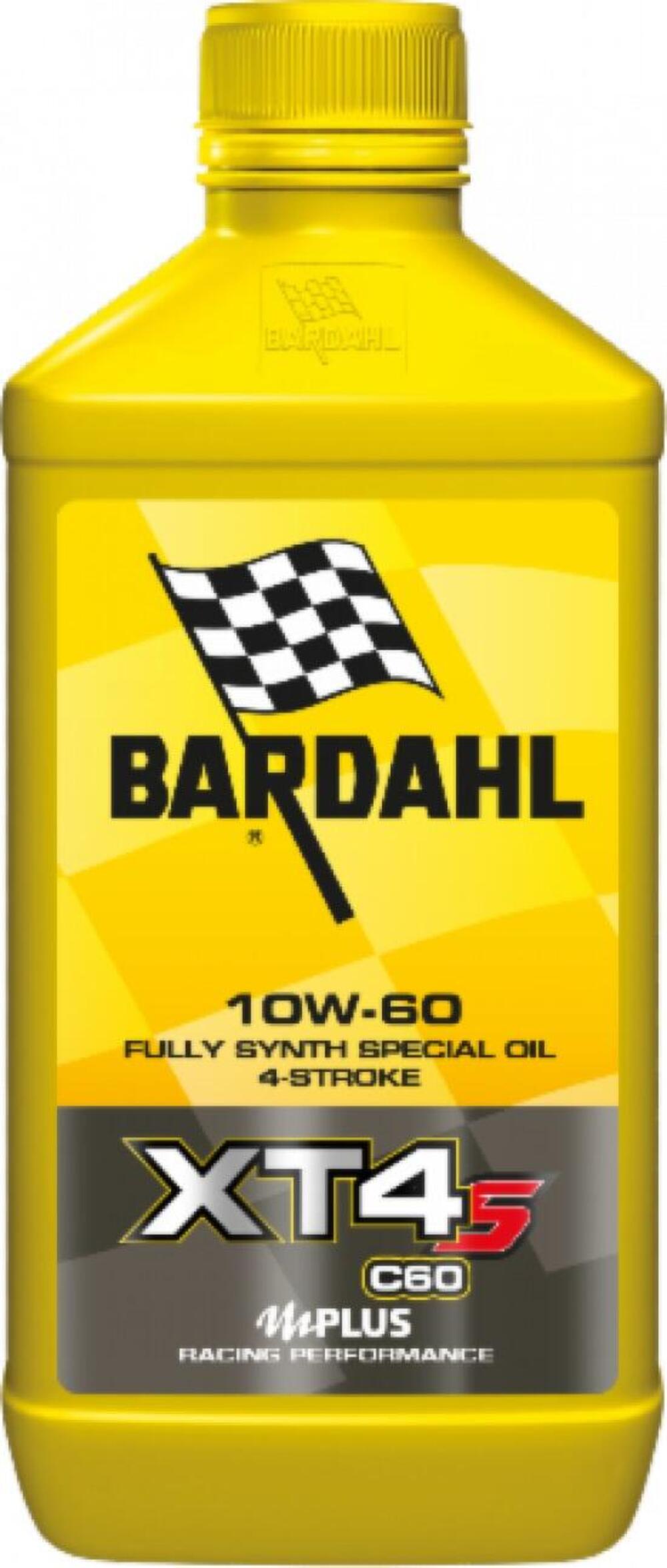 Olio motore lubrificante Bardahl XT4S C60 10W-60 1