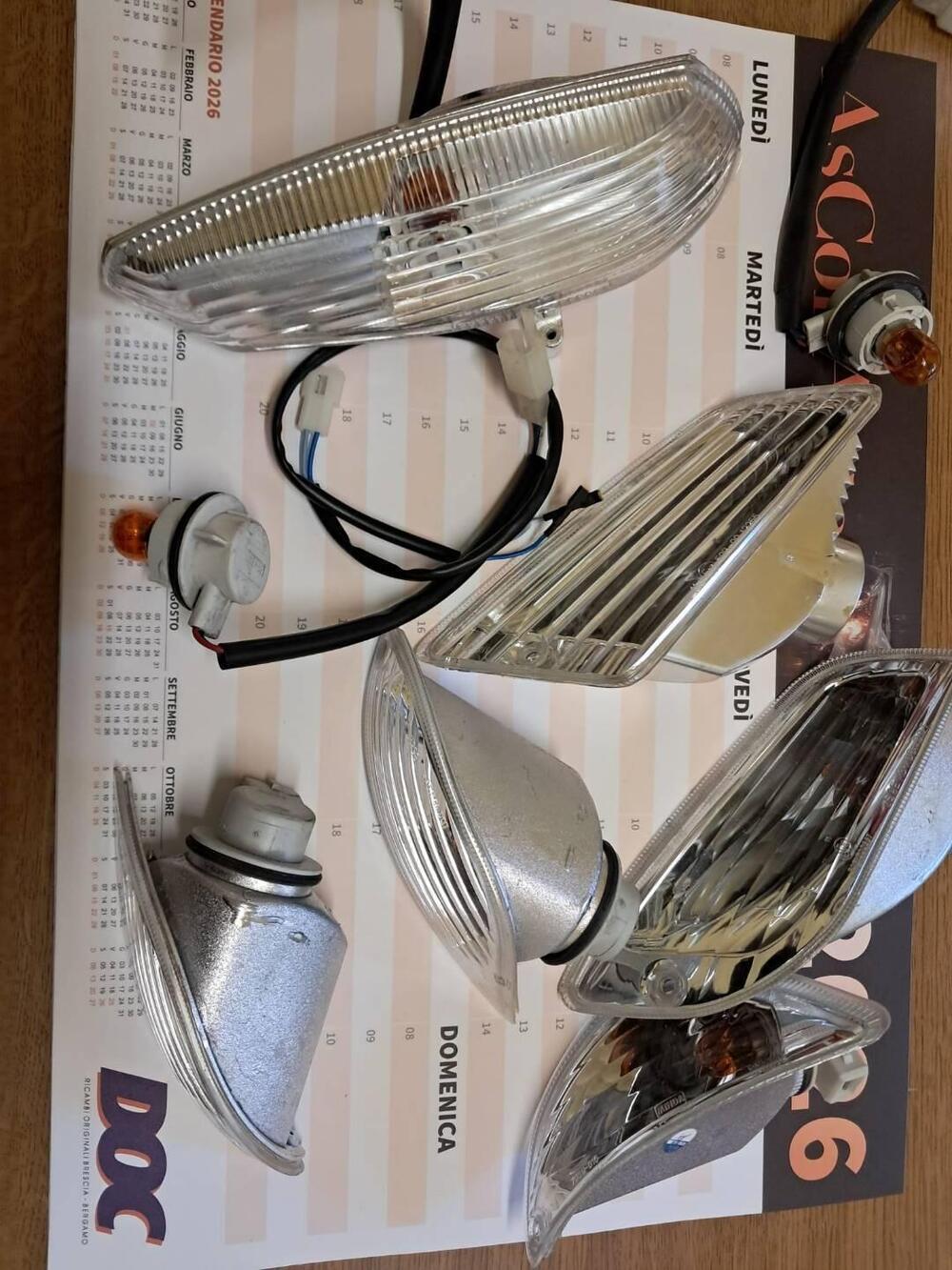 frecce e fanale posteriore VESPA Piaggio