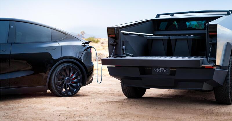 Tesla: negli USA il Cybertruck diventa una piccola centrale elettrica che ti ripaga la bolletta