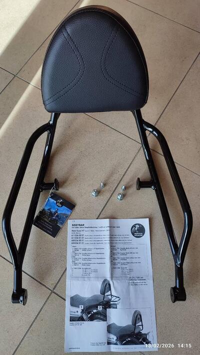 M.G. V7 850 (2021-2025) - sissybar sissy bar - leg Hepco &amp; Becker GmbH