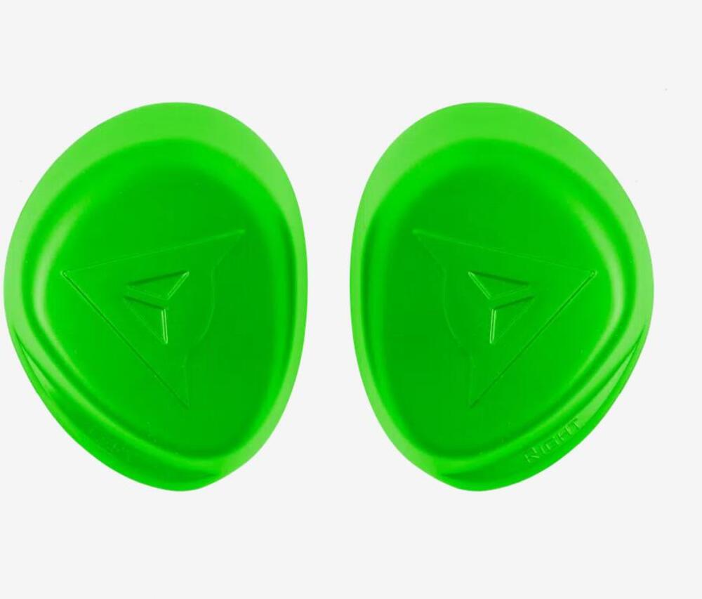 Coppia di slider gomiti Dainese RSS 3.0 Verde fluo