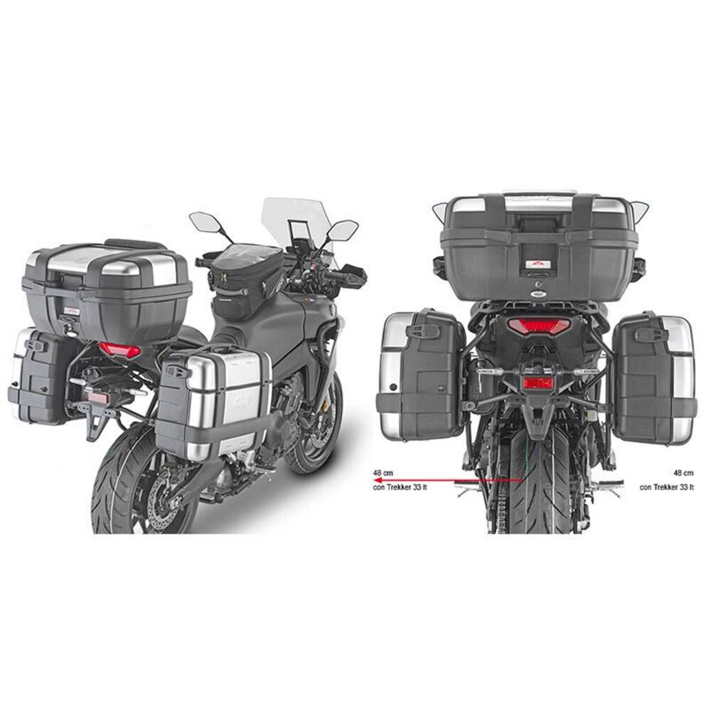 Portavaligie Laterale Givi PLO2159MK PL-One Fit Pe