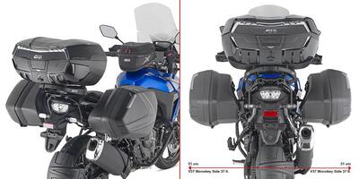 Givi Portavaligie Laterale Suzuki V-Strom 800DE (2
