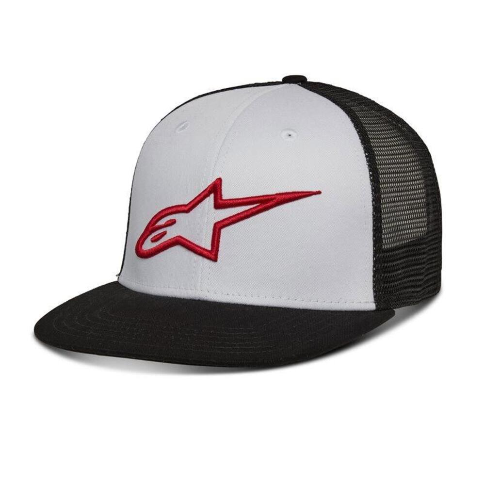 Cappellino moto estivo Alpinestars Corp bianco
