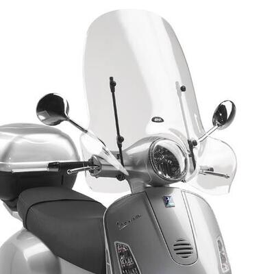parabbrezza trasparente specifico per piaggio vesp Givi