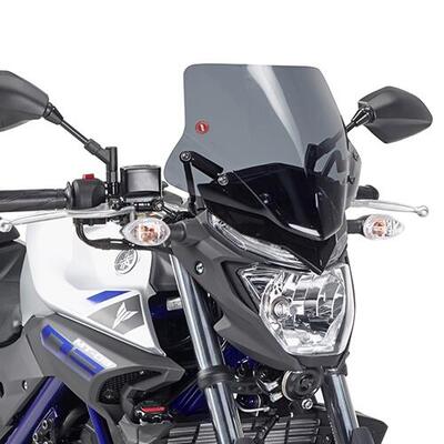 Cupolino fum&egrave; Givi specifico per Yamaha MT03 2016