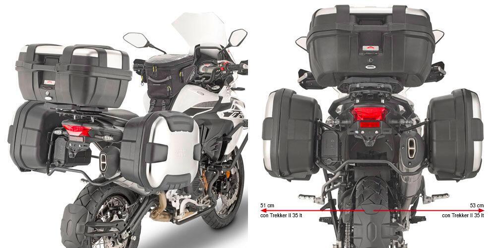 Portavaligie laterale specifico Givi PL8711 per va