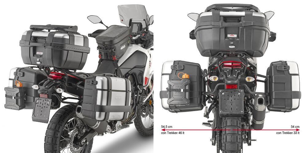 Givi PLO2145MK Portavaligie laterale Monokey speci