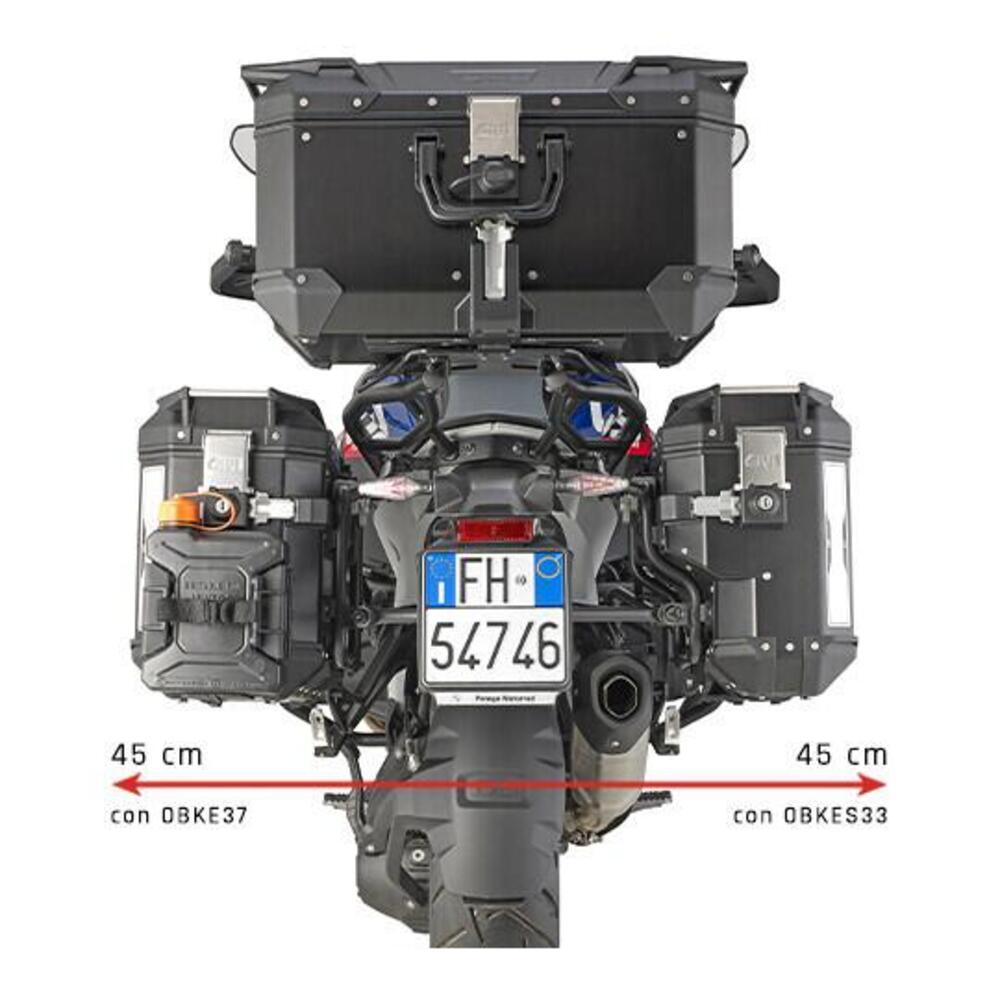 Telaietti laterali Givi PL ONE FIT per BMW R 1300