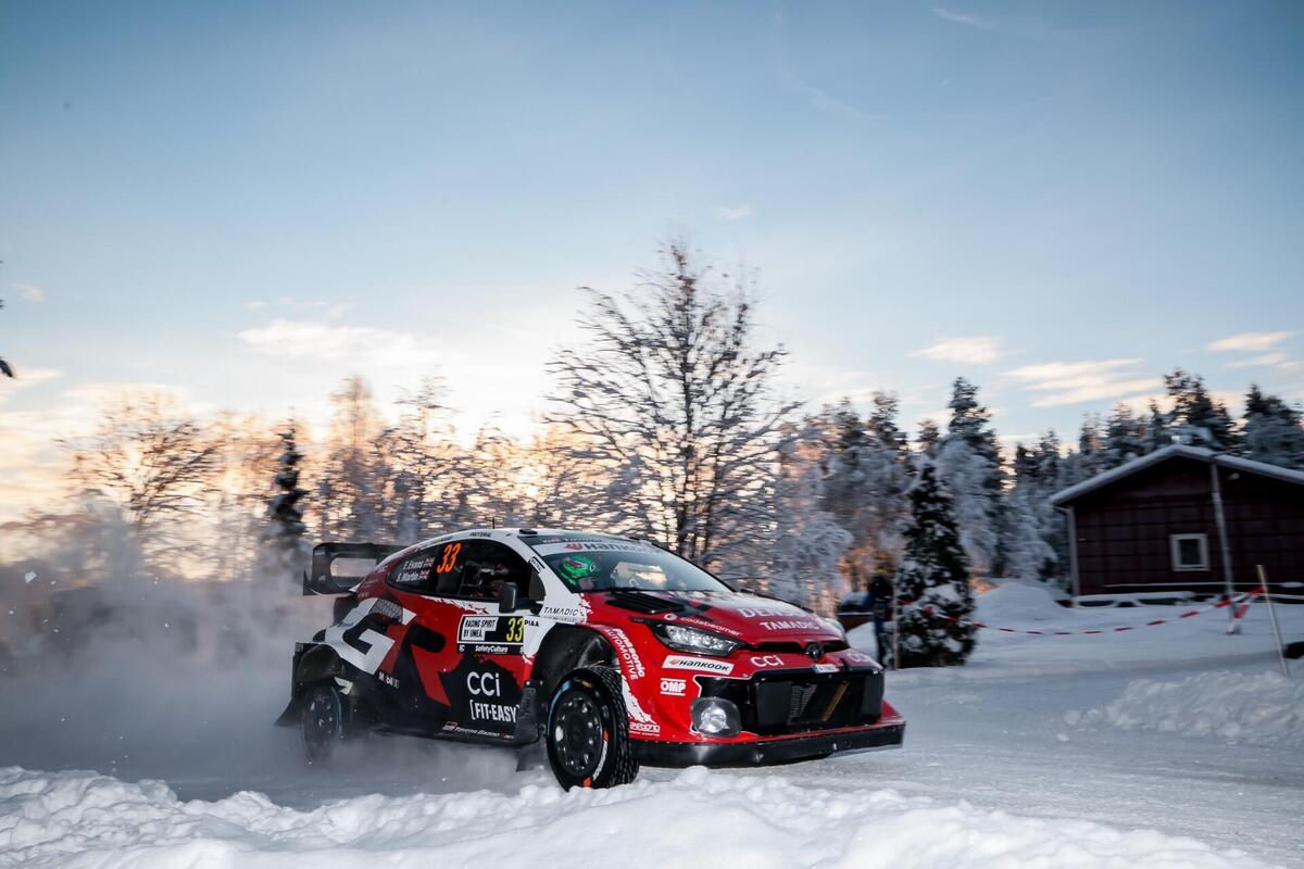 WRC26 #02 Sweden. Elfyn Evans primo violino nel quartetto Toyota [GALLERY]