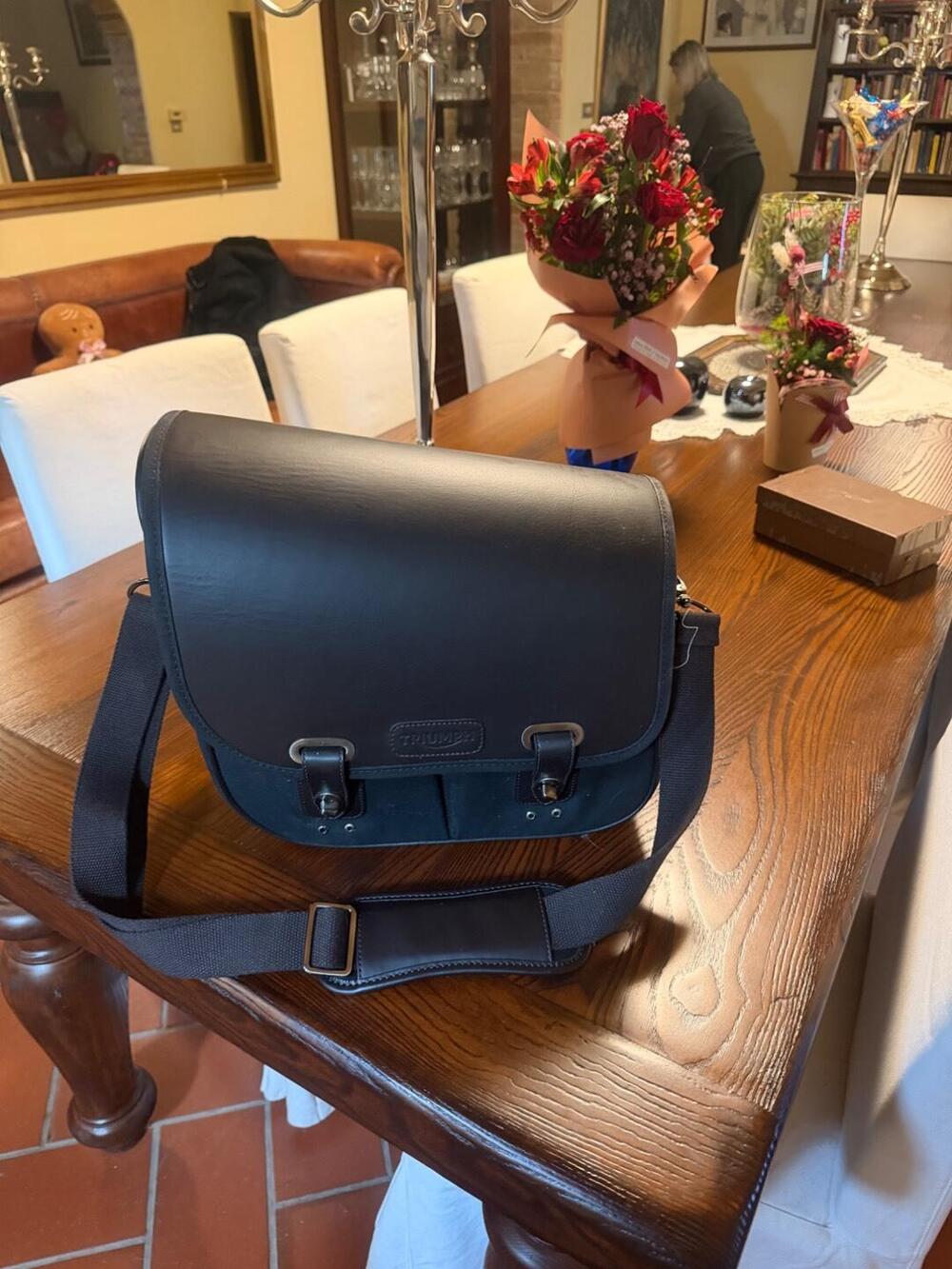 Borsa moto Triumph come nuova