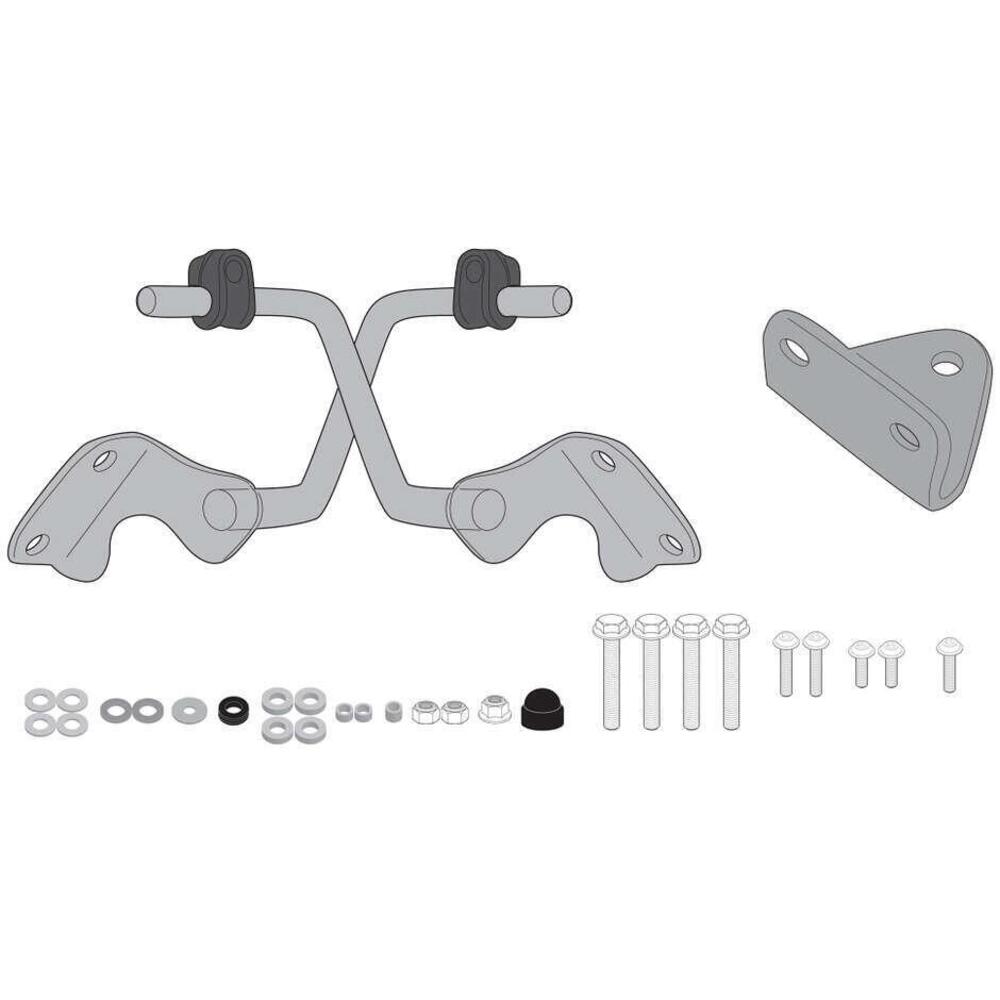 Kit di attacchi Givi AC4134A per Cupolino A802 KAW